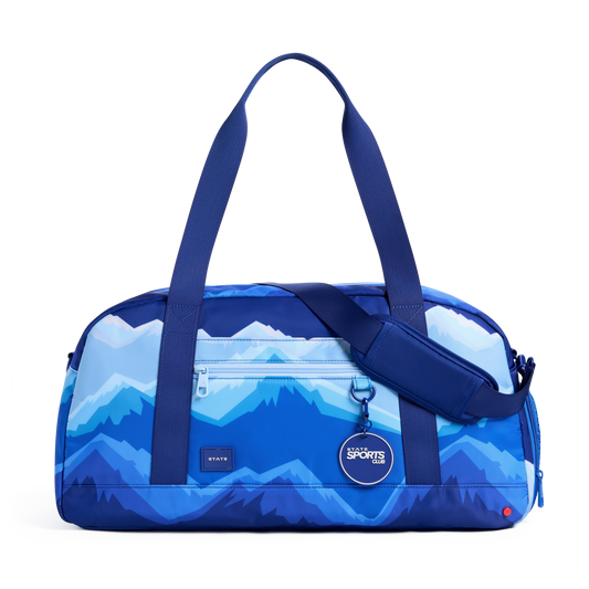 STATE Bags Fenway Sports Duffle Mountains Front View Click to Zoom