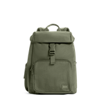 STATE Bags Nevie Backpack Crinkle Nylon Olive Front View Click to Zoom