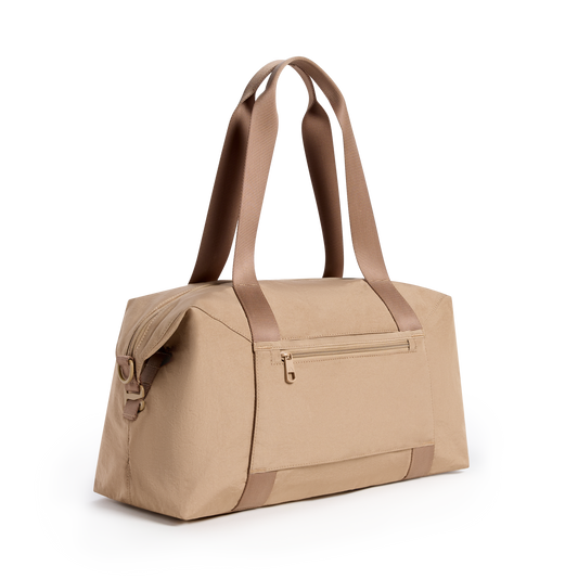 STATE Bags Harlow Carryall Crinkle Nylon Affogato Back View Click to Zoom