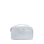 STATE Bags Peri Toiletry Kit Apple Leather Silver/Cobalt Front View Click to zoom