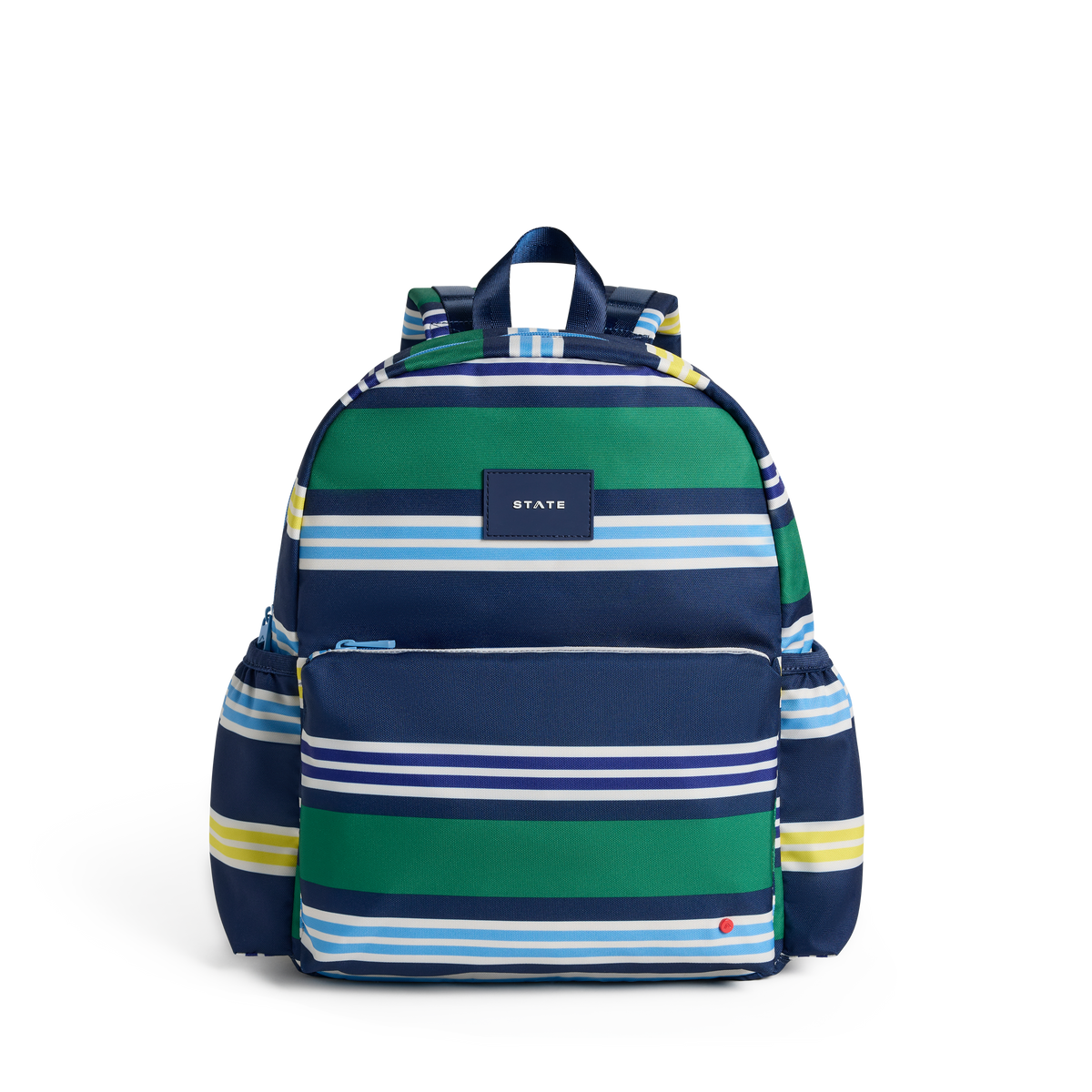 STATE Bags Kane Backpack Polo Stripe Front View Click to Zoom