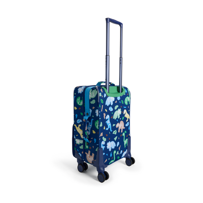 STATE Bags Logan Carry-On Suitcase Dino Fossils Back View Click to Zoom