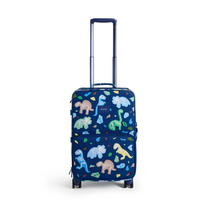 STATE Bags Logan Carry-On Suitcase Dino Fossils Front View Click to Zoom