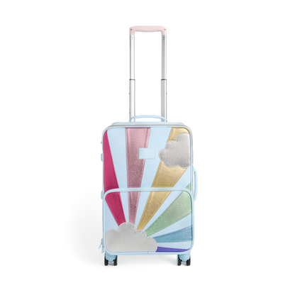 STATE Bags Logan Carry-On Suitcase Rainbow Cloud Front View Click to Zoom