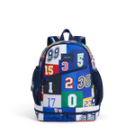 STATE Bags Ozzie Ball Backpack Varsity Numbers Front View Click to Zoom